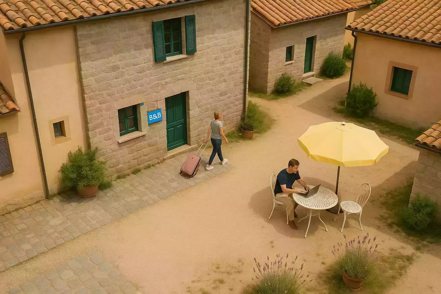 Un'immagine generica segnaposto con angoli arrotondati in una figura.